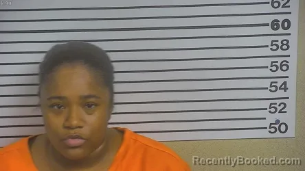Mugshot of DEMETRIA SHANICE GRAY booked in Forrest County, Mississippi on May 13, 2026
