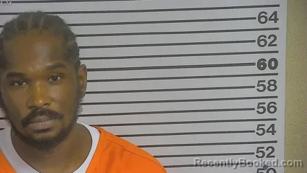 Mugshot of Dereck Hamilton booked in Forrest County, Mississippi on May 15, 2026