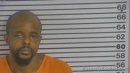 Mugshot of DAVID EARL HILL booked in Forrest County, Mississippi on April 4, 2026