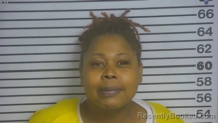 Mugshot of DENISE JENKINS booked in Forrest County, Mississippi on April 17, 2026