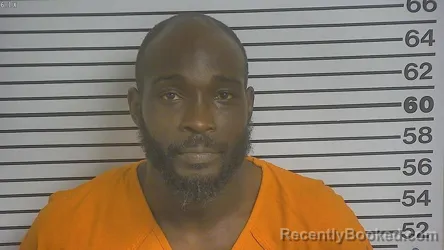 Mugshot of Desmond Lekendrick Lang booked in Forrest County, Mississippi on August 18, 2026