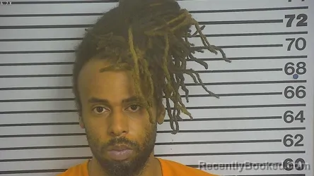 Booking photo from Forrest County, Mississippi
