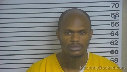 Mugshot of Darrion T Strickland booked in Forrest County, Mississippi on September 4, 2026