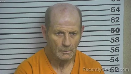 Mugshot of DAVID VINTON SAULS booked in Forrest County, Mississippi on May 9, 2026