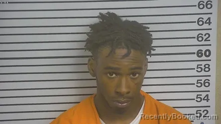 Mugshot of Dexter Thomas booked in Forrest County, Mississippi on August 26, 2026