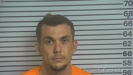 Mugshot of DYLAN WHIDDON booked in Forrest County, Mississippi on March 22, 2026