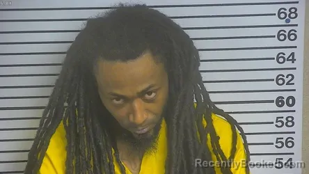 Mugshot of DARIUS DIJON WOODLAND booked in Forrest County, Mississippi on April 5, 2026