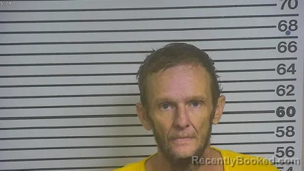 Mugshot of ERIC BUCHANAN booked in Forrest County, Mississippi on March 18, 2026