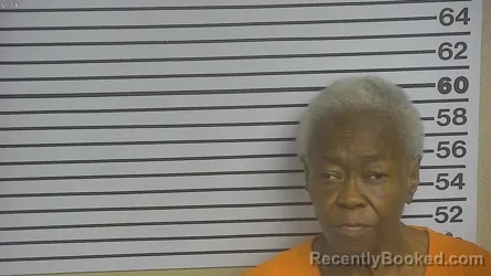 Mugshot of EVELYN CUBIT booked in Forrest County, Mississippi on July 24, 2026