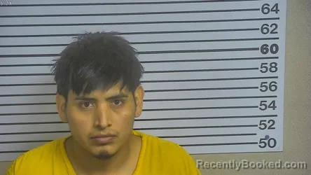Mugshot of EDVIN YOVANK TEMAJ MATIAS booked in Forrest County, Mississippi on July 17, 2026