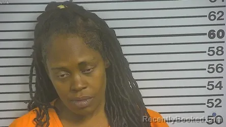 Mugshot of EBONY LAKEISHA MOYE booked in Forrest County, Mississippi on March 31, 2026