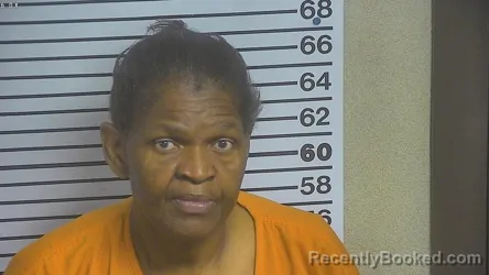 Mugshot of Evelene Mcnair booked in Forrest County, Mississippi on September 12, 2026