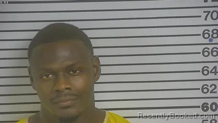Mugshot of Elijah Travon-Roosvelt Walker booked in Forrest County, Mississippi on October 2, 2026