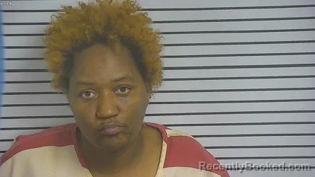 Mugshot of Felesia S Hardy booked in Forrest County, Mississippi on April 7, 2026