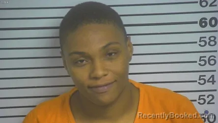 Mugshot of Freda Deasia Mccurty booked in Forrest County, Mississippi on June 24, 2026
