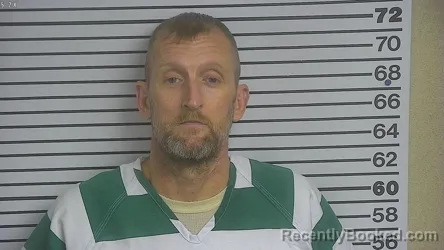 Mugshot of Frank C Pierson booked in Forrest County, Mississippi on August 19, 2026
