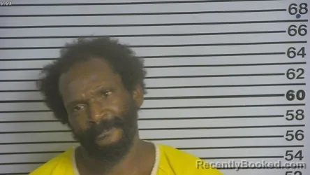 Mugshot of GEORGE EDWARD BRELAND booked in Forrest County, Mississippi on July 10, 2026