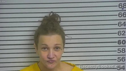 Mugshot of Gaiea Lael Cagle booked in Forrest County, Mississippi on September 4, 2026