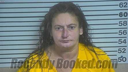 Booking photo from Forrest County, Mississippi