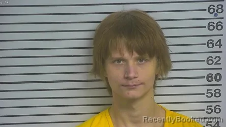 Mugshot of GAVIN PENTON booked in Forrest County, Mississippi on March 20, 2026