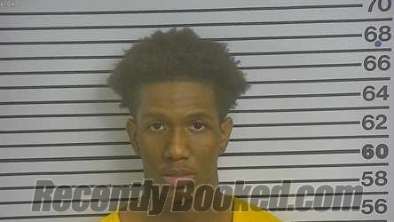 Booking photo from Forrest County, Mississippi