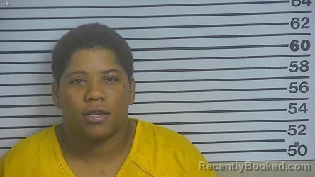 Mugshot of Isis Hazley booked in Forrest County, Mississippi on July 3, 2026