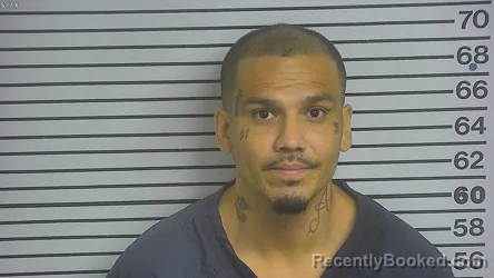 Mugshot of JOHN ANDERSON booked in Forrest County, Mississippi on July 23, 2026