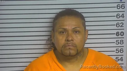 Mugshot of JUAN ALVAREZ booked in Forrest County, Mississippi on June 2, 2026