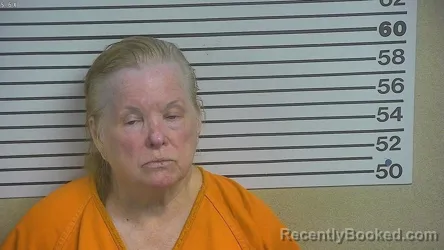 Mugshot of Joanne Andrews booked in Forrest County, Mississippi on September 7, 2026