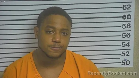 Mugshot of Jadeen Brown booked in Forrest County, Mississippi on October 24, 2026