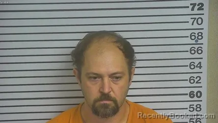 Mugshot of Joshua Wade Brooks booked in Forrest County, Mississippi on August 29, 2026