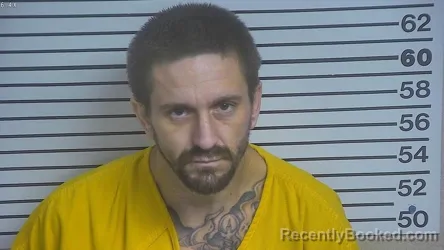 Mugshot of JOHN ASHLEY BARNETT booked in Forrest County, Mississippi on July 21, 2026