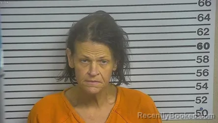 Mugshot of JENNIFER CHRISTINE BATES booked in Forrest County, Mississippi on June 4, 2026