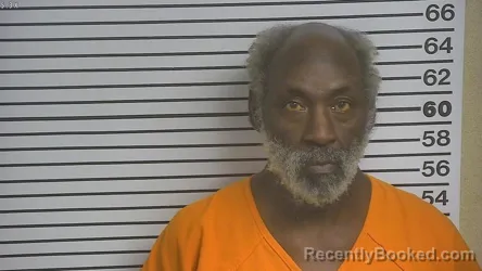 Mugshot of Johnnie Bournes booked in Forrest County, Mississippi on August 25, 2026
