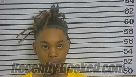 Booking photo from Forrest County, Mississippi