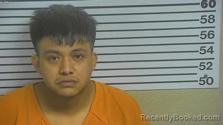 Mugshot of JUAN ZACARIAS CARLOS MIRANDA booked in Forrest County, Mississippi on May 31, 2026