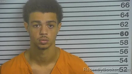 Mugshot of Jayden Davis booked in Forrest County, Mississippi on September 6, 2026