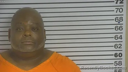 Mugshot of Jeramie Darius Griffith booked in Forrest County, Mississippi on July 5, 2026