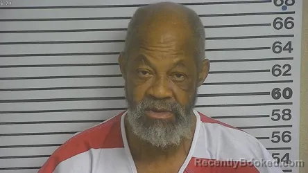 Booking photo from Forrest County, Mississippi