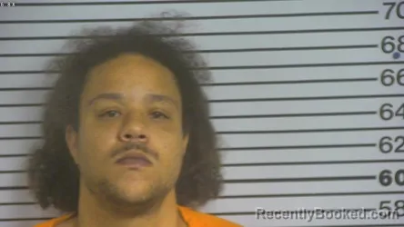Mugshot of JOSHUA QUINTARUS HILLARD booked in Forrest County, Mississippi on May 7, 2026