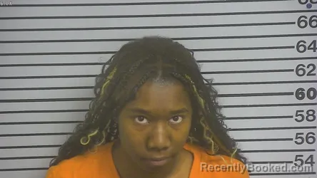 Mugshot of JADA ANTONETT JONES booked in Forrest County, Mississippi on May 17, 2026
