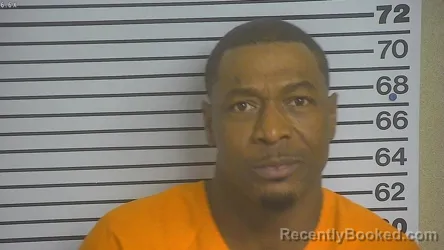 Mugshot of Jonathan Jevon Jackson booked in Forrest County, Mississippi on May 9, 2026