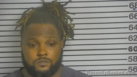 Mugshot of JERMAINE ALEXANDER KIRK booked in Forrest County, Mississippi on May 12, 2026