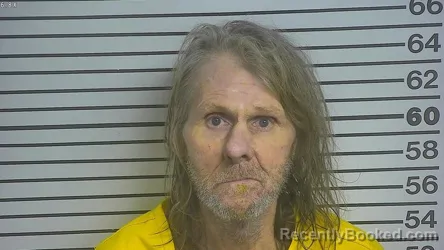 Mugshot of James Loveless booked in Forrest County, Mississippi on March 24, 2026