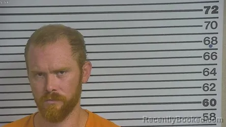 Mugshot of JACOB WILLIAM MOORE booked in Forrest County, Mississippi on July 7, 2026