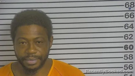Mugshot of Jairus Robins booked in Forrest County, Mississippi on May 14, 2026