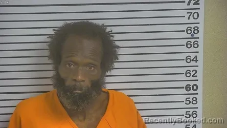 Mugshot of Jackie Lee Robinson booked in Forrest County, Mississippi on September 9, 2026