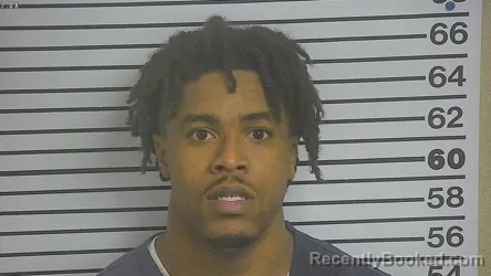 Mugshot of JACORIE DAVON SMITH booked in Forrest County, Mississippi on June 3, 2026