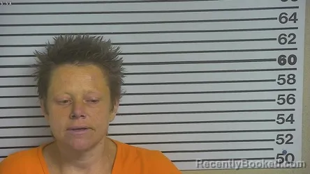 Mugshot of JESSICA RENIA THORNTON booked in Forrest County, Mississippi on April 28, 2026