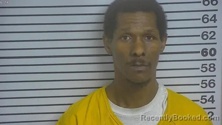 Mugshot of JIMMY TREMAINE THOMAS booked in Forrest County, Mississippi on April 24, 2026